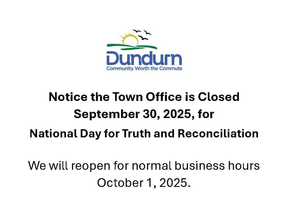 Office Closure September 30, 2025 National Day for Truth and Reconciliation